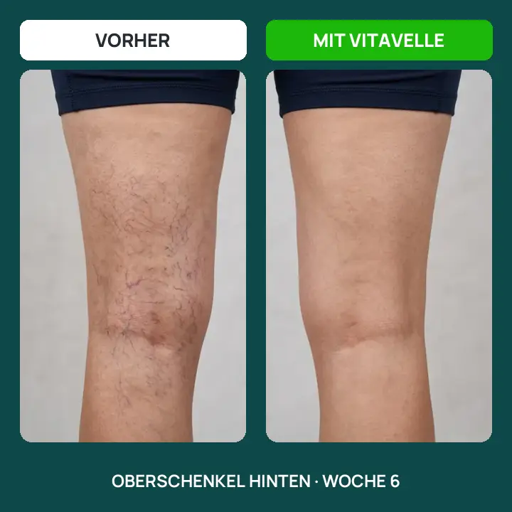 Besenreiser vorher und mit Vitavelle