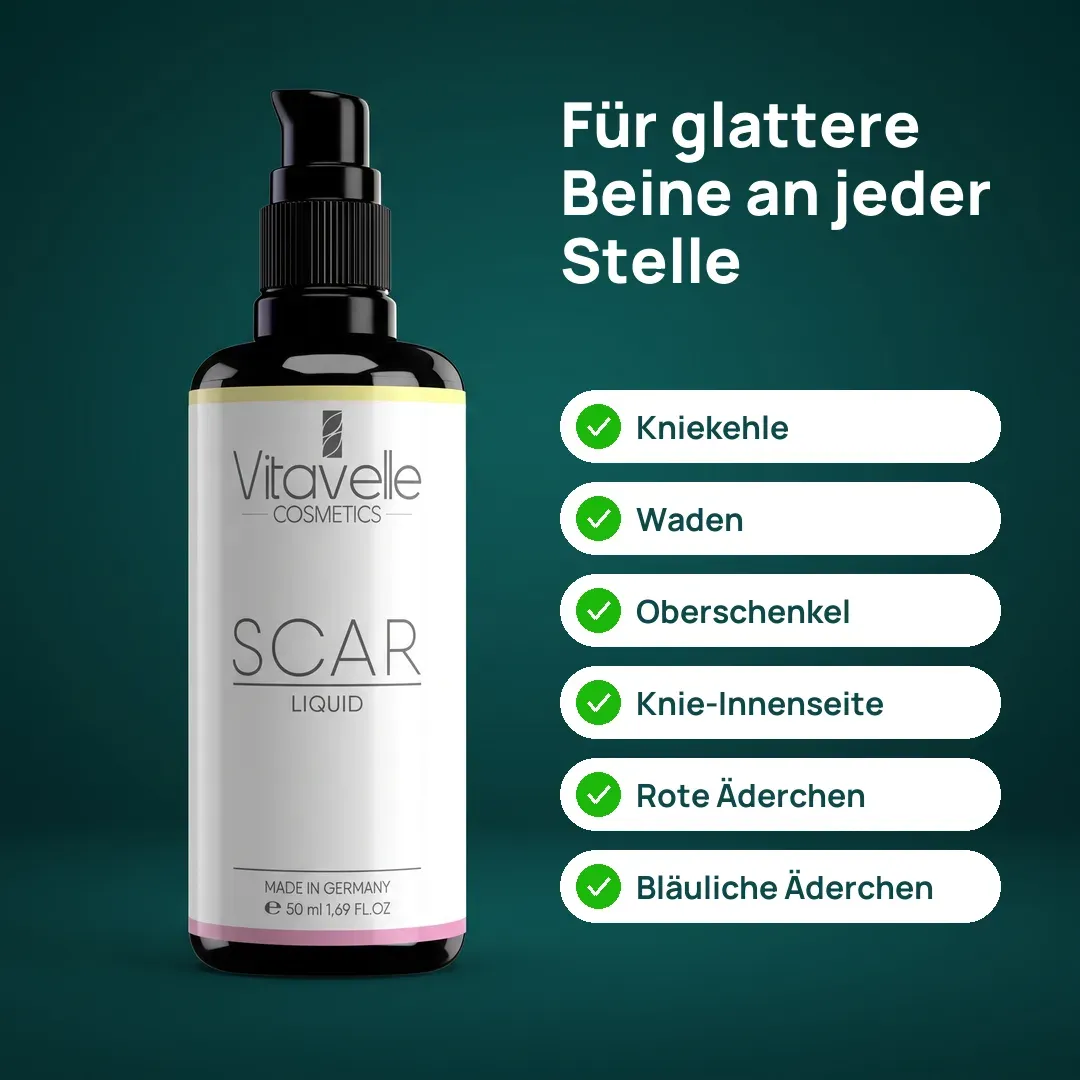 Für Kniekehle, Waden, Oberschenkel und Knie-Innenseite